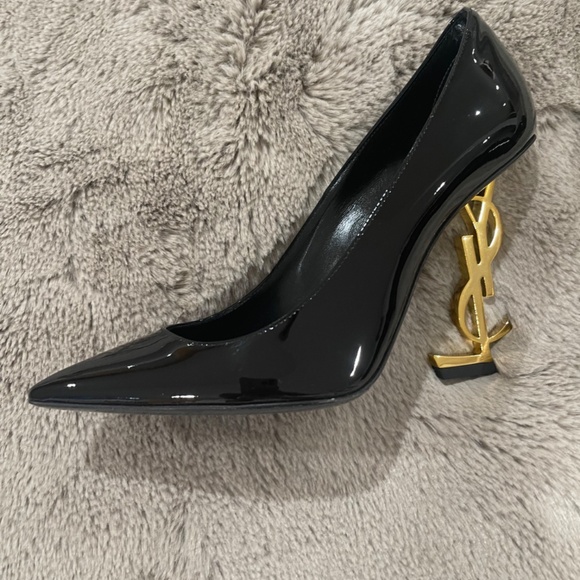 Authentic Saint Laurent 110mm Opyum Patent YSL-Heel Pumps - Picture 3 of 13